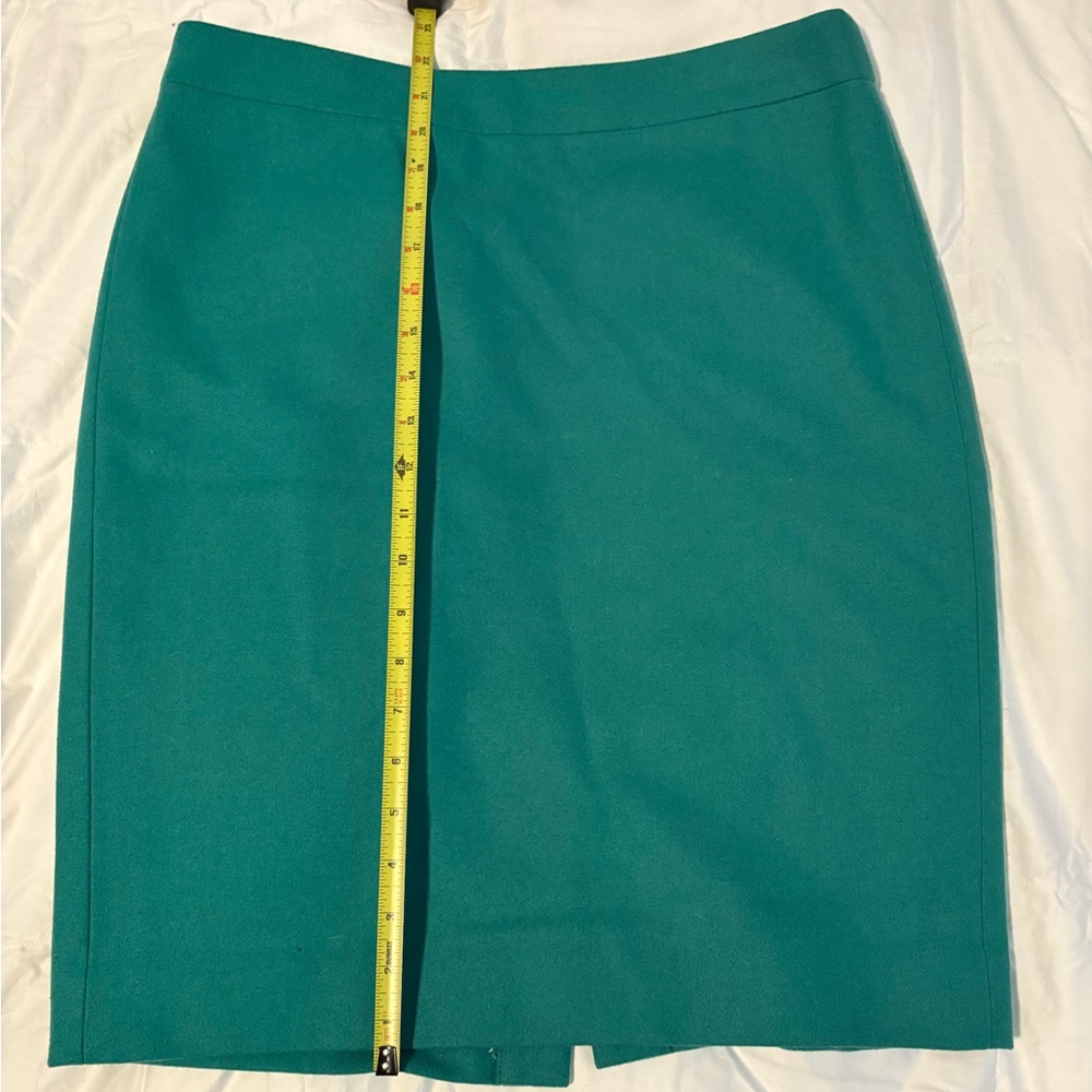 J. Crew Teal Pencil Skirt